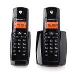 Радиотелефон Motorola D402C — 2.4 ГГц, двойной комплект, экран, громкая связь, АОН