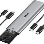 SSK M.2 NVMe Enclosure USB 3.2 Gen 2 (10Gbps) – внешний корпус для SSD