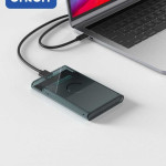 Корпус для жесткого диска Onten OTN-UHD2 2.5" USB 3.0, внешний SATA адаптер для HDD/SSD до 5TB
