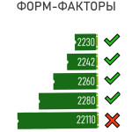 Кейс для M.2 SATA SSD DM M.2 SSD (31-1) – USB 3.2 Type-C, алюминиевый