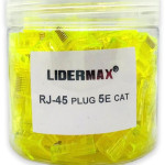 Сетевые коннекторы RJ45 LIDERMAX (97 шт) — пластиковые, для UTP кабеля
