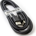 Кабель DisplayPort - DisplayPort 2 м — 4K, 21.6 Гбит/с, для геймерских мониторов, черный