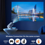 Смарт-проектор TookFun 4K с Android TV, 5G Wi-Fi, Bluetooth 5.0, 9000 люмен, портативный мини-проектор для дома и улицы