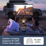 Смарт-проектор TookFun 4K с Android TV, 5G Wi-Fi, Bluetooth 5.0, 9000 люмен, портативный мини-проектор для дома и улицы