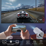 Смарт-проектор TookFun 4K с Android TV, 5G Wi-Fi, Bluetooth 5.0, 9000 люмен, портативный мини-проектор для дома и улицы