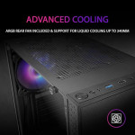 Mars Gaming MC-U3 Black and White: корпус для ПК формата ATX XL с тройной подсветкой ARGB, 12-см (MCU3)