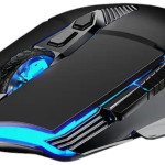 Игровая мышь HP G160 с RGB подсветкой и 7 кнопками — проводная, USB, 2400 DPI