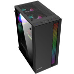 Корпус Poseidon Black ATX, Micro-ATX, Mini ITX — компактный и мощный кейс для сборки игровых и рабочих ПК