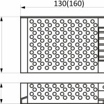 Блок питания AKS 100W 12V для светодиодной ленты и светильников | IP20, 220V → 12V, компактный трансформатор
