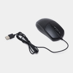 Проводная мышь AOC MS121, 1200 DPI, USB, симметричная, 3 кнопки