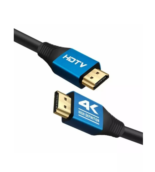 HDMI кабель 2.0, 4K, 5 метров — высокоскоростной для ТВ, ПК и приставок