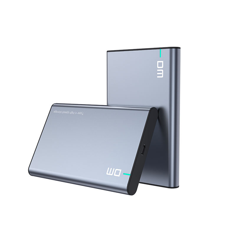 Корпус для HDD/SSD DM HD002 – 2.5", SATA3, Type-C 3.1 Gen2, алюминиевый