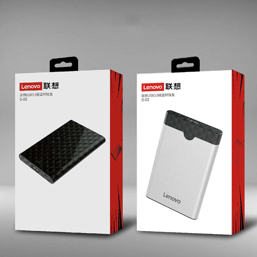 Корпус для жесткого диска Lenovo 2,5", SSD SATA на USB 3.0/3.1/Type C, 6 ТБ