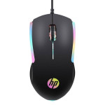 Мышь HP USB Optical Gaming M160 с подсветкой, проводная, 1200 DPI, универсальная, для ПК и Mac