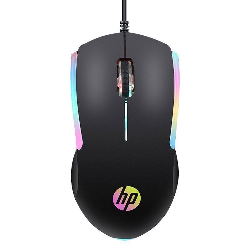 Мышь HP USB Optical Gaming M160 с подсветкой, проводная, 1200 DPI, универсальная, для ПК и Mac