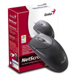 Мышь Genius NETScroll 120 Black, проводная, оптическая, PS/2, 3 кнопки + колесо прокрутки, чёрная