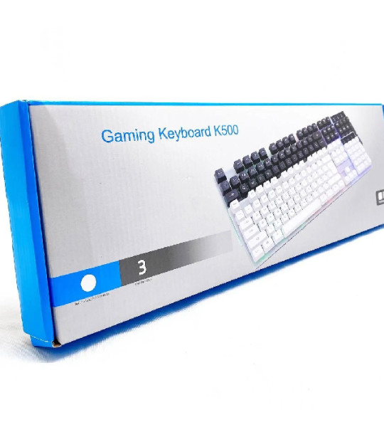 Игровая механическая клавиатура Lenovo Legion K500 RGB | 111 клавиш, подсветка, USB, подставка для запястий