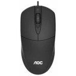 Проводная мышь AOC MS121, 1200 DPI, USB, симметричная, 3 кнопки