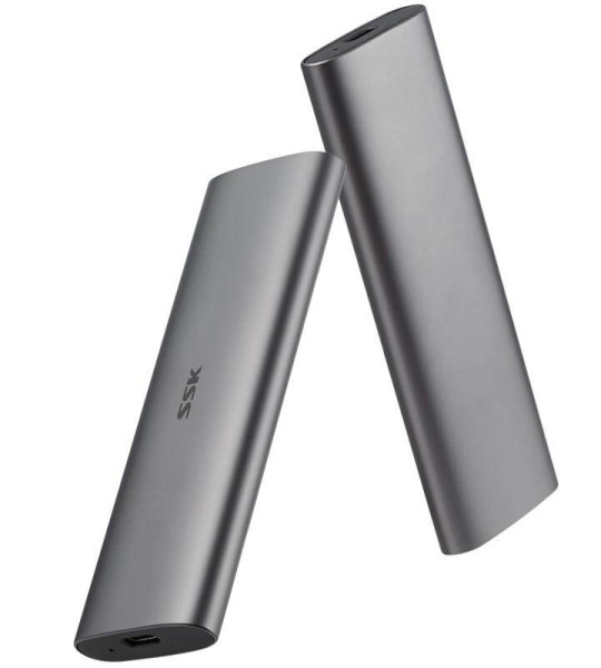 Корпус SSK Biao Wang M.2 SSD SHE-C325 — алюминиевый внешний корпус для SSD NVMe, USB 3.2 Gen 2, до 10 Гбит/с