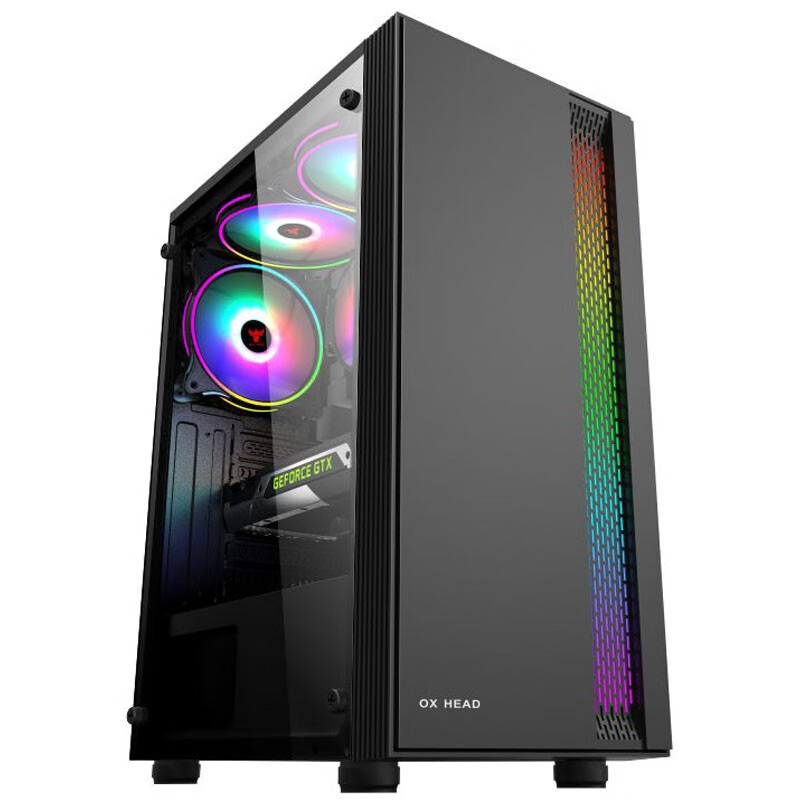 Корпус Poseidon Black ATX, Micro-ATX, Mini ITX — компактный и мощный кейс для сборки игровых и рабочих ПК