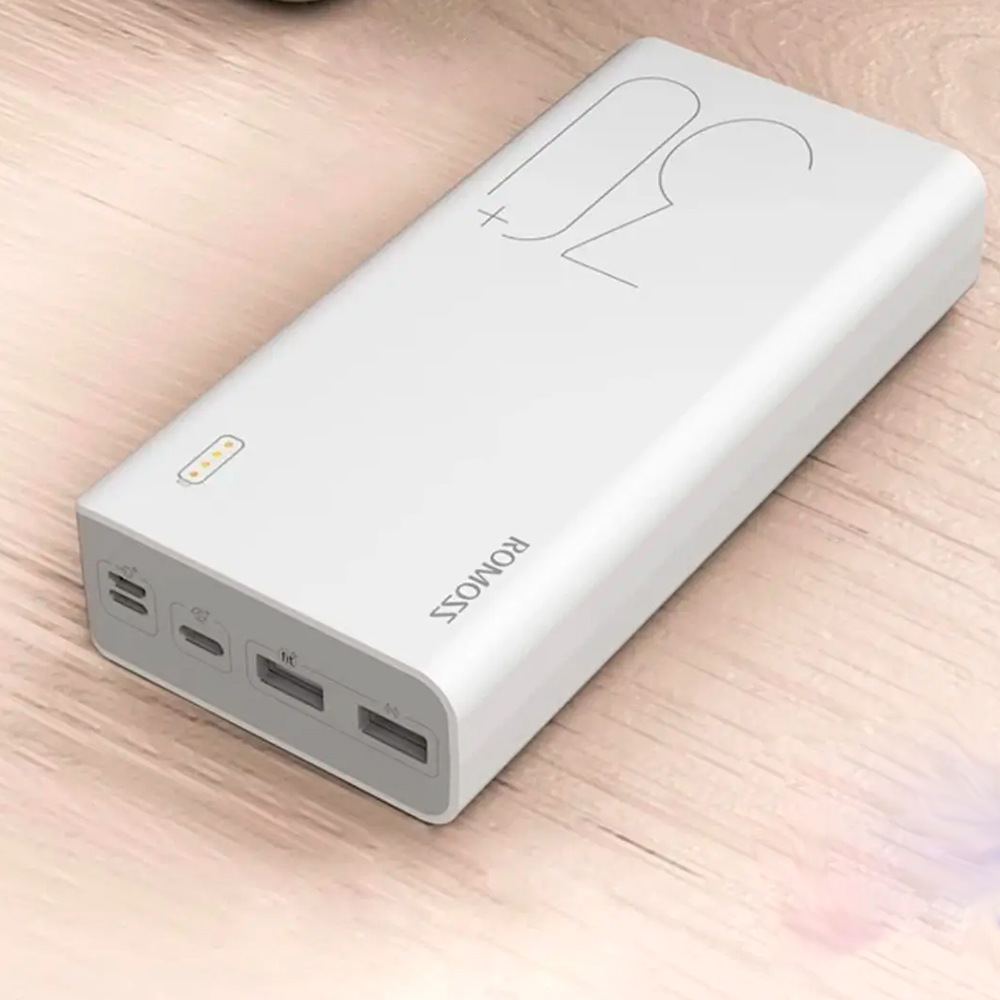 Romoss Sense 8 30000 мАч – внешний аккумулятор с быстрой зарядкой QC3.0