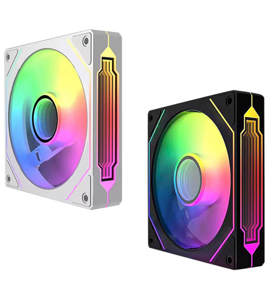 WYMECT XZT009476 12 см RGB вентилятор для корпуса ПК
