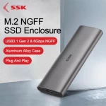 SSK M.2 NVMe Enclosure USB 3.2 Gen 2 (10Gbps) – внешний корпус для SSD