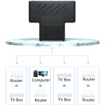 Ethernet разветвитель RJ45 1 в 2 — сетевой адаптер LAN для интернета, удлинитель, соединение двух устройств
