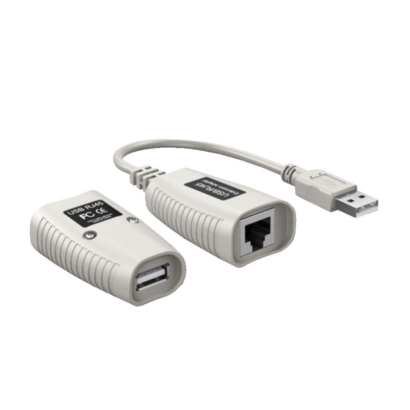 MT-ViKI USB2.0 — USB-удлинитель, 1 USB-передатчик на RJ45, 1 приемник RJ45