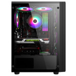 Корпус Poseidon Black ATX, Micro-ATX, Mini ITX — компактный и мощный кейс для сборки игровых и рабочих ПК