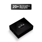 Novey Aura V1 | Кнопочный телефон с экраном IPS 2.4", 2 SIM, аккумулятор 800 mAh, Bluetooth, FM-радио – Черный
