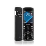 Novey Aura V1 | Кнопочный телефон с экраном IPS 2.4", 2 SIM, аккумулятор 800 mAh, Bluetooth, FM-радио – Черный