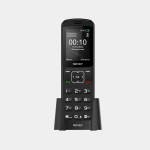 Novey D10 Black — Кнопочный Телефон с 2 SIM, Экран 2.4", Bluetooth и FM-Радио, Аккумулятор 1050 мА·ч
