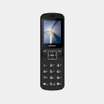 Novey D10 Black — Кнопочный Телефон с 2 SIM, Экран 2.4", Bluetooth и FM-Радио, Аккумулятор 1050 мА·ч