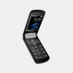 Novey Z550 — раскладушка 2 SIM, экран 2.4", аккумулятор 850 мА·ч, FM‑радио, фонарик, 1 МП камера