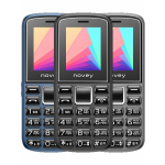 Novey 102 Plus — Кнопочный Телефон с Двумя SIM-Картами, Двойным Фонарем и Диктофоном, 1050 мА·ч, Черный