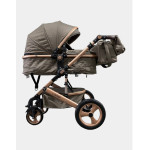 Детская коляска LUXMOM 518 2 в 1 — трансформер, всесезонная