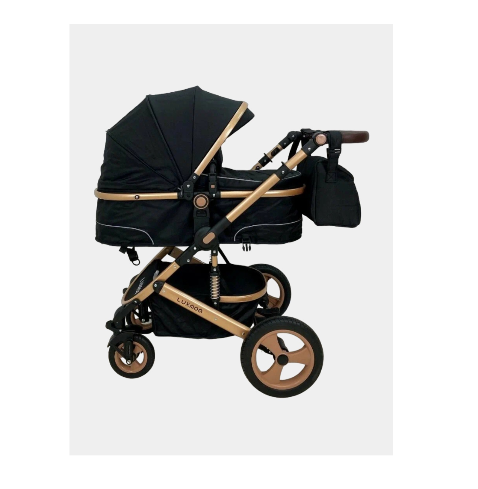 Детская коляска LUXMOM 518 2 в 1 — трансформер, всесезонная