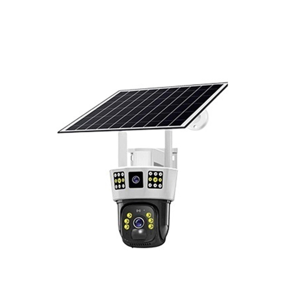 Уличная 4G камера видеонаблюдения V380 Pro с солнечной панелью