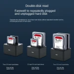 Док-станция для жестких дисков SSK-DK107 (2.5" & 3.5" SATA)