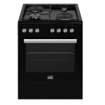 Комбинированная плита Simfer FS60 2G2E SERBB-012 BL с газовой варочной панелью и электродуховкой, 65 л