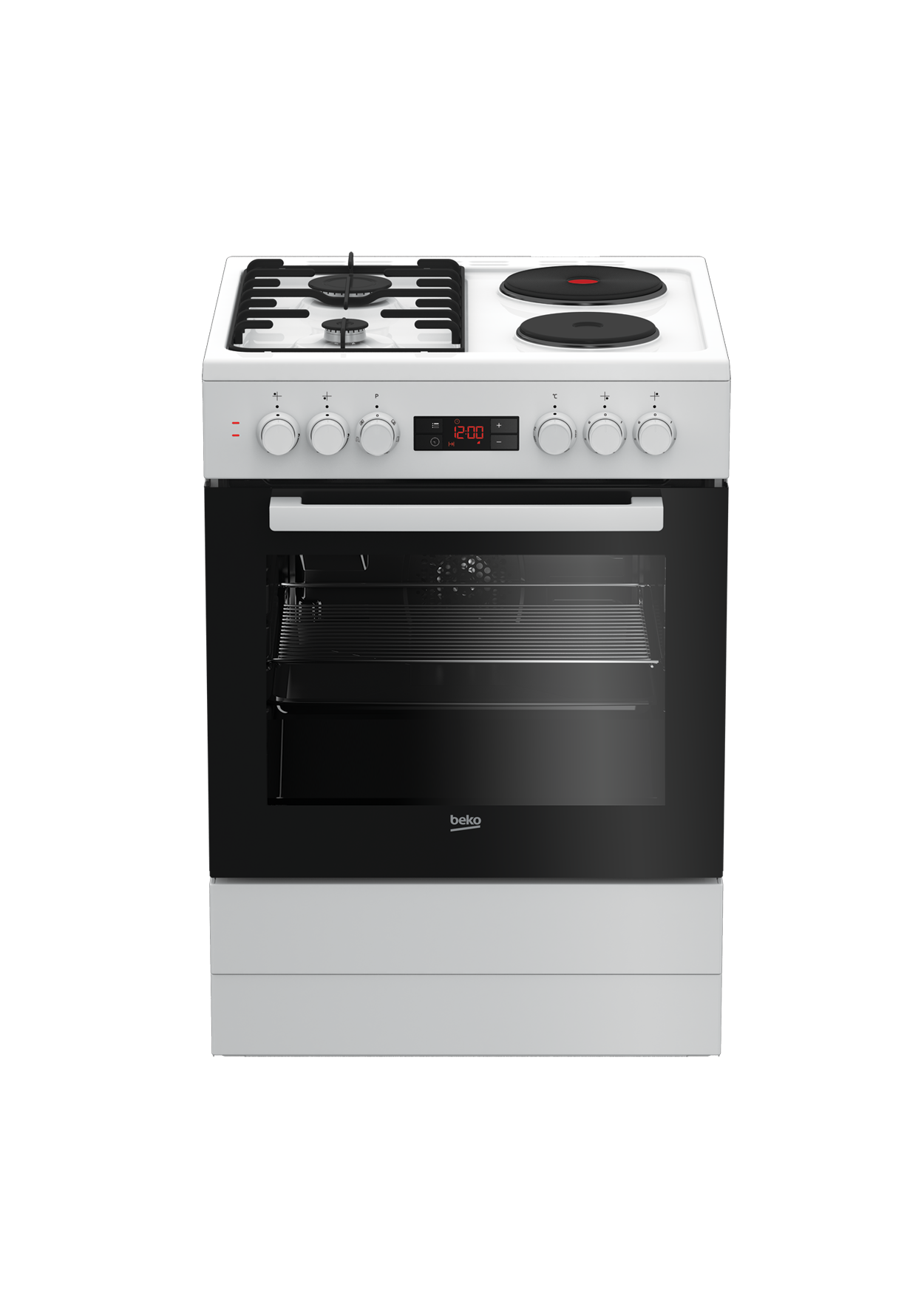 Комбинированная плита BEKO FSE64320DW-FSE64320DS