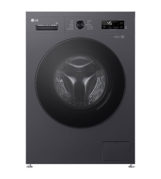 Стиральная машина узкая LG F2Y1HS5J (7 кг) AI DD Steam