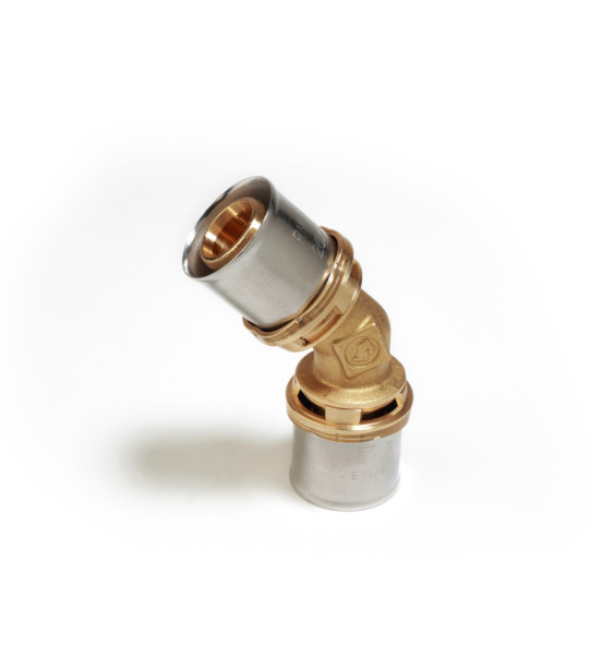 Угольник 45° пресс-фитинг Giacomini RM144